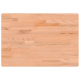 Workbench 80x55x81,5 cm Solid Wood Beech and Metal 3188903