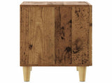 Bedside Table Old Wood 43 x 34.5 x 50 cm Engineered Wood 895041