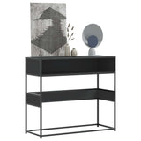 Console Table Black 90x35x80 cm Engineered Wood 849169