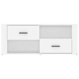 TV Cabinet White 100x35x40 cm Engineered Wood 823099