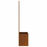 Garden Privacy Screen Rusty 50 x 32 x 150 cm Weathering steel 876440