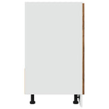 Sink Bottom Cabinet Lyon Old Wood 80x46x81.5 cm Engineered Wood 856077