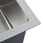 Handmade Kitchen Sink Stainless Steel 51524