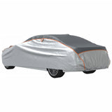 Car Cover for Sedan Hail Protection Full M Grey and Silver 4008944