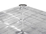 Raised Garden Bed Silver 160 x 40 x 55 cm galvanized 8006247