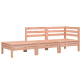 Garden Sofa 3-Seater Solid Wood Douglas 838045