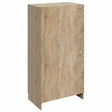 243061 Shoe Cabinet 7 Shelves Oak