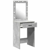 Dressing Table Concrete Grey 50 x 41 x 135 cm Engineered Wood 865040