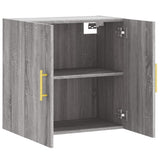 Wall Cabinet Grey Sonoma Engineered Wood Medium Wall Cabinet 829954