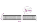 Gabion with 3.5 mm Wire and 5x2.5 cm Mesh 800x30x50 cm 3461746