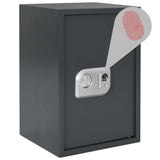 Digital Safe with Lock Dark grey 35 x 31 x 50 cm Steel 42011312