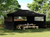 Party Tent Folding Black 292 x 440 x 315 cm Oxford Fabric 42023627