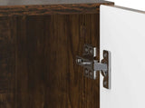 Bedside Cabinet 2 pcs Smoked Oak 43 x 34.5 x 50 cm 894116