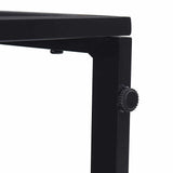 Outdoor Furniture Black 70 x 70 x32 cm Metal 42008028