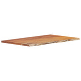 Bathroom Countertop 90x60x3.8 cm Rectangular Solid Wood Acacia 370309