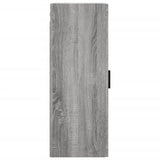Wall Mounted Cabinet Grey Sonoma 34.5x34x90 cm 828930