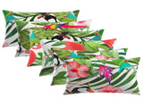 Cushion with Pillow HEERLEN 6 pcs Multicolour Polyester 925106