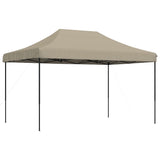 ZNTS Foldable Party Tent Pop-Up Taupe 440x292x315 cm 4004962