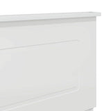 Headboard Gloss White Engineered wood 888258