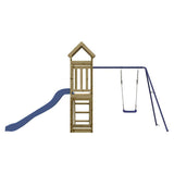 Outdoor Playset Impregnated Wood Pine 3155893