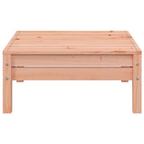 Garden Sofa 3-Seater with Footstool Solid Wood Douglas 838059