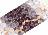 Stair Mats 15 pcs 76 x 20 cm Honeycomb Pattern Polyester 42054625