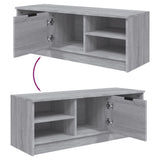 TV Cabinet Grey Sonoma 102x35.5x36.5 cm Engineered Wood 817085