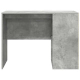Desk with Shelf Concrete Grey 102 x 50 x 75 cm Engineered Wood 869541