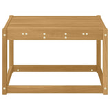 Outdoor Table Solid Acacia Wood White 59 x 59 x 37 cm 901451