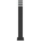 Outdoor Floor Lamp Black 80 cm Aluminium 4006395