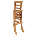 ZNTS Folding Garden Chair 50x90x69 cm Solid Wood Teak 319163