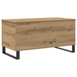 Coffee Table Artisan Oak 90x44.5x45 cm Engineered Wood 857443
