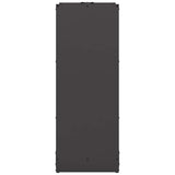 Firewood Rack Black 40x30x80 cm Cold-rolled steel 864231