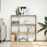 Room Divider Bookcase Sonoma Oak 102x29x103.5 cm Engineered Wood 858050