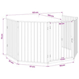 Pet Fireplace Fence Steel Black 242684
