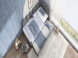 Upholstered Bed Daybed with Pull-Out Bed, 3FT Single Sofa Bed 90 x 190 cm, Guest Beds for Adults and N601P272133G