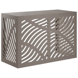 Air Conditioner Cover Rusty 90 x 40 x 60 cm Weathering Steel 8014100