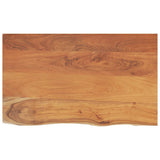Bathroom Countertop 90x60x3.8 cm Rectangular Solid Wood Acacia 370309