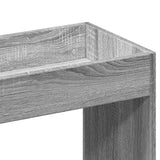 Highboard Grey Sonoma 92x33x100 cm Engineered Wood 855129