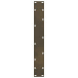 Bar Table Legs Natural Steel 2 pcs 60x cm Steel 4013359