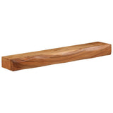 Wall Shelves 2 pcs 80x17x8 cm Solid Wood Acacia 373631