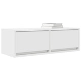TV Cabinets 2 pcs White 80x31x25.5 cm Engineered Wood 861509
