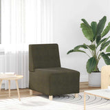 Modular Sofa Unit Armless 2 pcs Green 55 x 74 x 82 cm 3399791