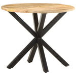 ZNTS Side Table 68x68x56 cm Solid Mango Wood 320659