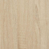 Bed Frame without Mattress Sonoma Oak 100x200 cm 3203833