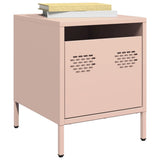 Bedside Cabinets 2 pcs Pink 35x39x43.5 cm Steel 851247