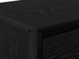 Sideboard Black Oak 42 x 36 x 75.5 cm Engineered Wood 886546