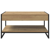 Coffee Table Artisian Oak 80 x 50 x 40 cm Engineered Wood 886443