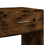 3 Piece Dressing Table Set Smoked Oak Engineered Wood 3276522
