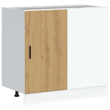 Kitchen Base Cabinet Lyon Artisan Oak Engineered Wood 854297